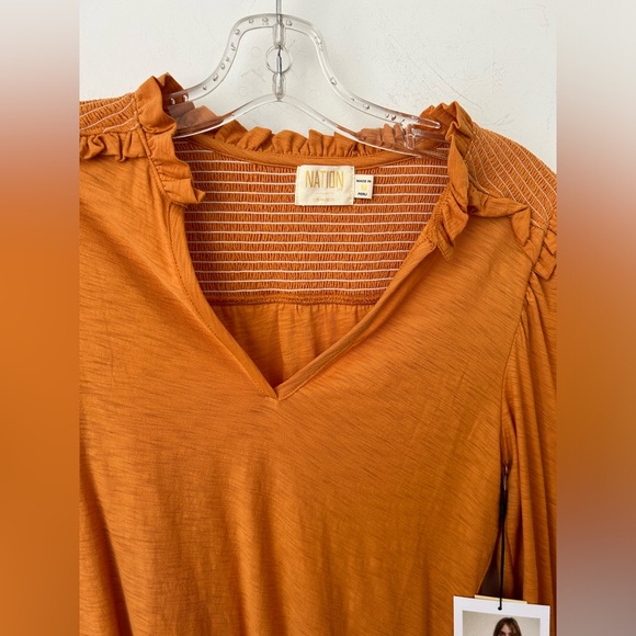 Nation LTD Blouse with Ruffle Details - Picture 2 of 4